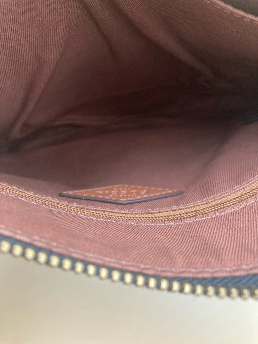 Fossil Floral Blue Multi-Color Crossbody Bag